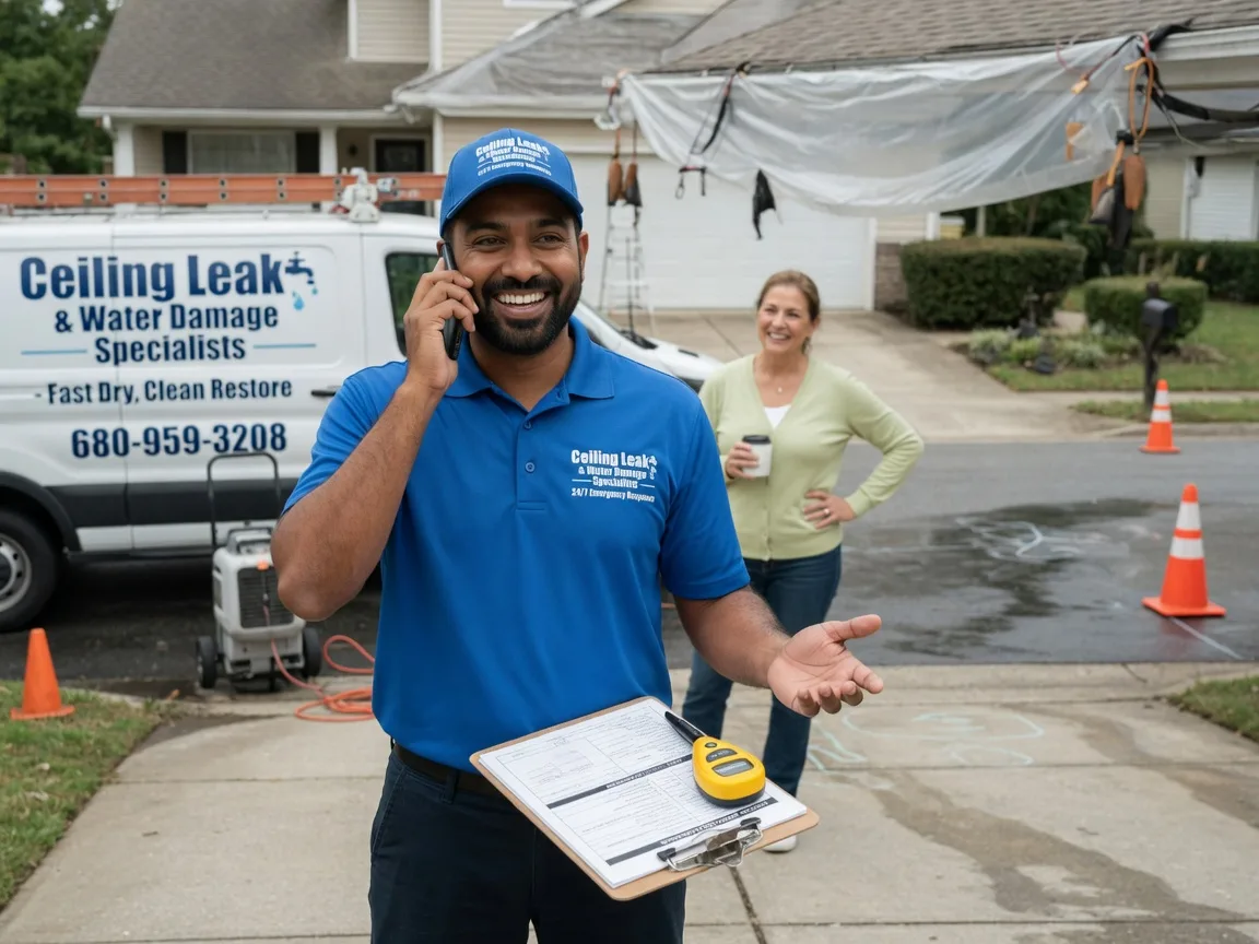 Ceiling Leak Cleanup Belleview, MO FAQs